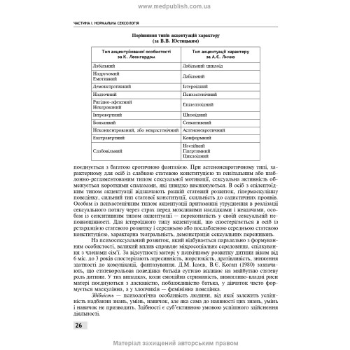 Сексологія і сексопатологія: підручник / Б.М. Ворнік, Є.В. Кришталь. — 2-е видання