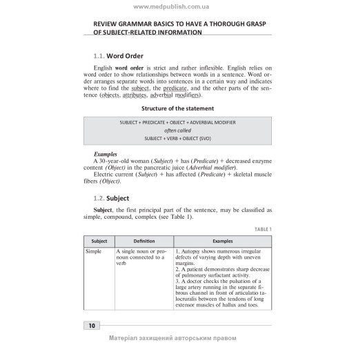 Тест з іноземної мови: «Крок 1. Медицина» = Foreign Language Proficiency Test: «Krok 1. Medicine» / О.М. Бєляєва, О.В. Гордієнко, Ю.В. Лисанець та ін.