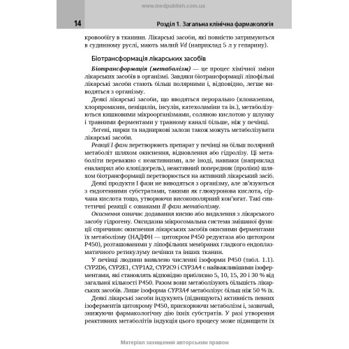 Клінічна фармакологія: навчальний посібник / М.В. Хайтович, Г.В. Зайченко, І.О. Афанасьєва та ін.